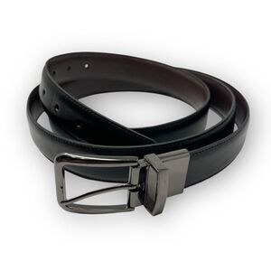 Big & Tall Black Brown Reversible Stylish Dress Belt Stylish Men’s Size 58/60